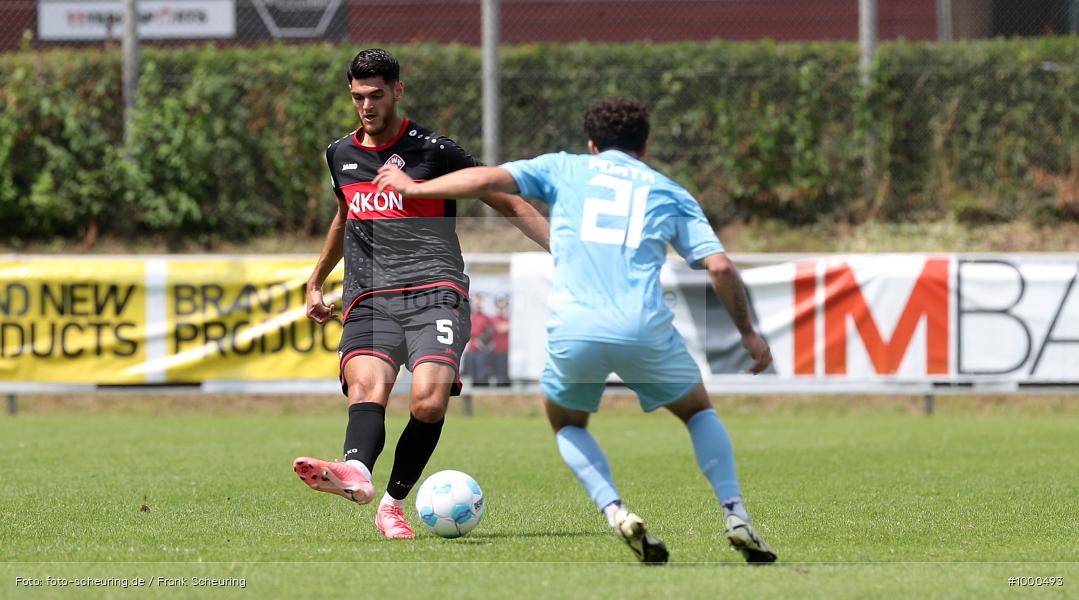 SPO, viertklassig, vierthöchste Spielklasse, Voetbal, Teamsport, Sport, Soccer, Saison 2024 2025, Profifußball, Männer, Mannschaftssport, Heimstetten, Le Football, Herren, Germany, GER, Fußball, Futbol, Fussball, Fotball, Viertklassigkeit, Vierte Liga, Deutschland, DFB, DEU, ATS Sportpark Heimstetten, Calcio, Regionalliga, Regionalliga Bayern, 2024/25, 1. Spieltag - Bild-ID: 1000493