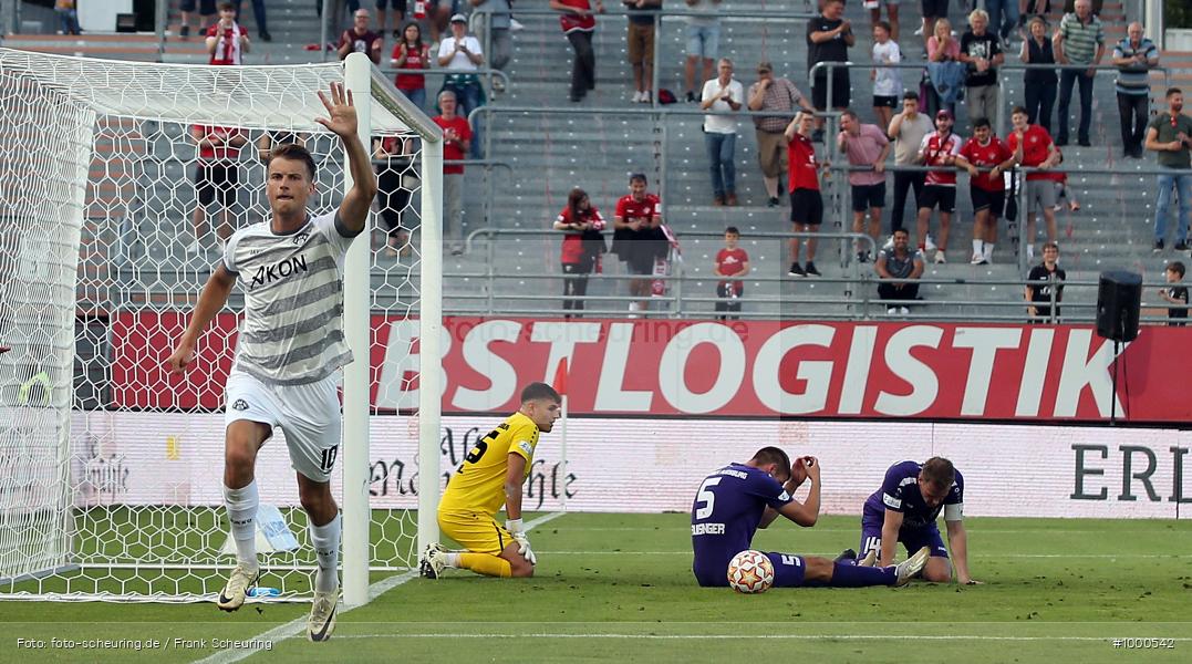 SPO, viertklassig, vierthöchste Spielklasse, Voetbal, Teamsport, Sport, Soccer, Saison 2024 2025, Profifußball, Männer, Mannschaftssport, Würzburg, Le Football, Herren, Germany, GER, Fußball, Futbol, Fussball, Fotball, Viertklassigkeit, Vierte Liga, Deutschland, DFB, DEU, AKON ARENA, Calcio, Regionalliga, Regionalliga Bayern, 2024/25, 2. Spieltag - Bild-ID: 1000542