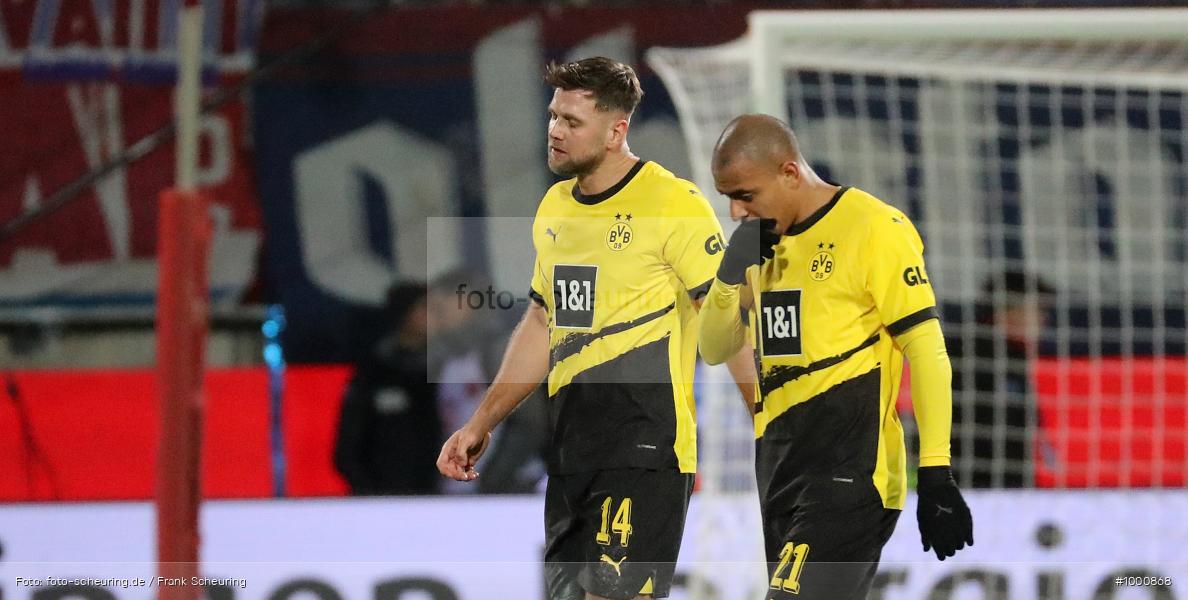 oberste Spielklasse, höchste Liga, Voetbal, Teamsport, Sportclub, Sport-Club, Sport, Soccer, Heidenheim, Saison 2023 2024, Profifußball, Voith-Arena, Männer, Mannschaftssport, Le Football, Herren, Germany, GER, Fußball, Futbol, Fussball, Fotball, Erste Liga, Deutschland, DFL, DEU, Calcio, Bundesliga, 2023/24, 1.BL, 20. Spieltag, 1. Bundesliga, 1 BL - Bild-ID: 1000868