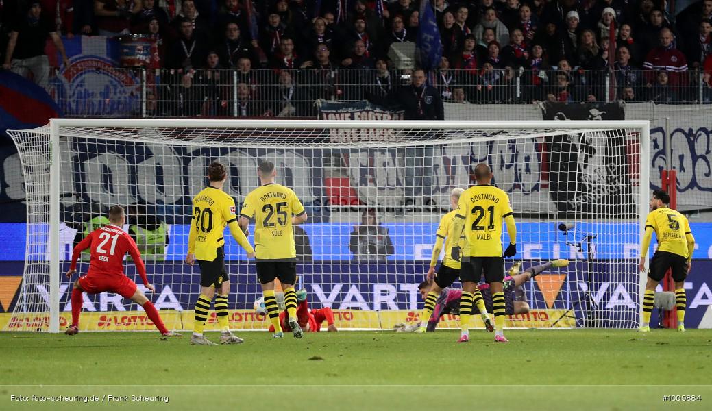 oberste Spielklasse, höchste Liga, Voetbal, Teamsport, Sportclub, Sport-Club, Sport, Soccer, Heidenheim, Saison 2023 2024, Profifußball, Voith-Arena, Männer, Mannschaftssport, Le Football, Herren, Germany, GER, Fußball, Futbol, Fussball, Fotball, Erste Liga, Deutschland, DFL, DEU, Calcio, Bundesliga, 2023/24, 1.BL, 20. Spieltag, 1. Bundesliga, 1 BL - Bild-ID: 1000884