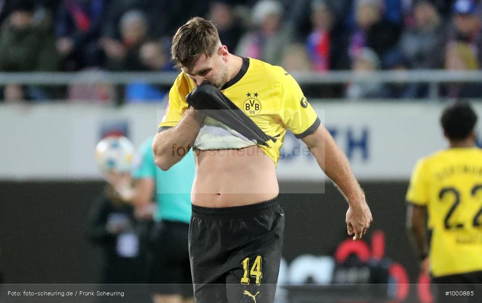 oberste Spielklasse, höchste Liga, Voetbal, Teamsport, Sportclub, Sport-Club, Sport, Soccer, Heidenheim, Saison 2023 2024, Profifußball, Voith-Arena, Männer, Mannschaftssport, Le Football, Herren, Germany, GER, Fußball, Futbol, Fussball, Fotball, Erste Liga, Deutschland, DFL, DEU, Calcio, Bundesliga, 2023/24, 1.BL, 20. Spieltag, 1. Bundesliga, 1 BL - Bild-ID: 1000885
