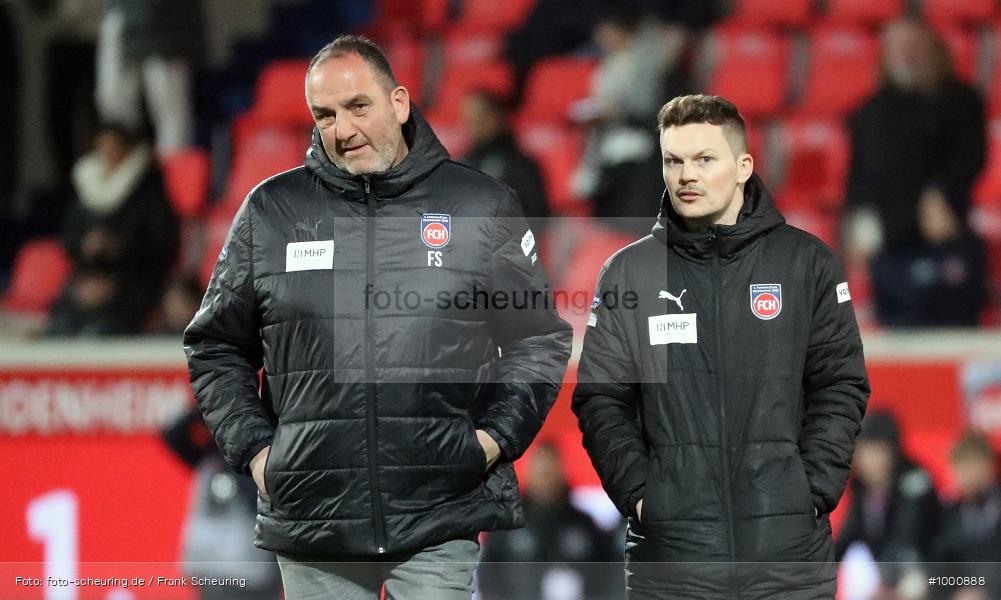 oberste Spielklasse, höchste Liga, Voetbal, Teamsport, Sportclub, Sport-Club, Sport, Soccer, Heidenheim, Saison 2023 2024, Profifußball, Voith-Arena, Männer, Mannschaftssport, Le Football, Herren, Germany, GER, Fußball, Futbol, Fussball, Fotball, Erste Liga, Deutschland, DFL, DEU, Calcio, Bundesliga, 2023/24, 1.BL, 20. Spieltag, 1. Bundesliga, 1 BL - Bild-ID: 1000888