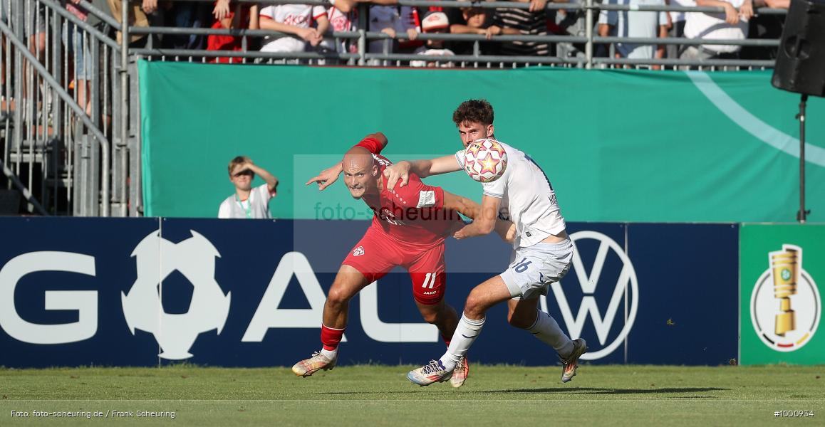 SPO, Voetbal, Turnier, Teamsport, Sport, Soccer, Würzburg, Saison 2024 2025, Profifußball, Pokalwettbewerb, Pokal, Männer, Mannschaftssport, Le Football, Herren, Germany, GER, Fußball, Futbol, Fussball, Fotball, Deutschland, Deutscher Fußball-Bund, DFB-Pokal, DFB, DEU, Calcio, Regionalliga Bayern gegen Bundesligist, AKON ARENA, 2024/25, 1. Runde, 1. Hauptrunde - Bild-ID: 1000934 SPO, Voetbal, Turnier, Teamsport, Sport, Soccer, Würzburg, Saison 2024 2025, Profifußball, Pokalwettbewerb, Pokal, Männer, Mannschaftssport, Le Football, Herren, Germany, GER, Fußball, Futbol, Fussball, Fotball, Deutschland, Deutscher Fußball-Bund, DFB-Pokal, DFB, DEU, Calcio, Regionalliga Bayern gegen Bundesligist, AKON ARENA, 2024/25, 1. Runde, 1. Hauptrunde - Bild-ID: 1000934