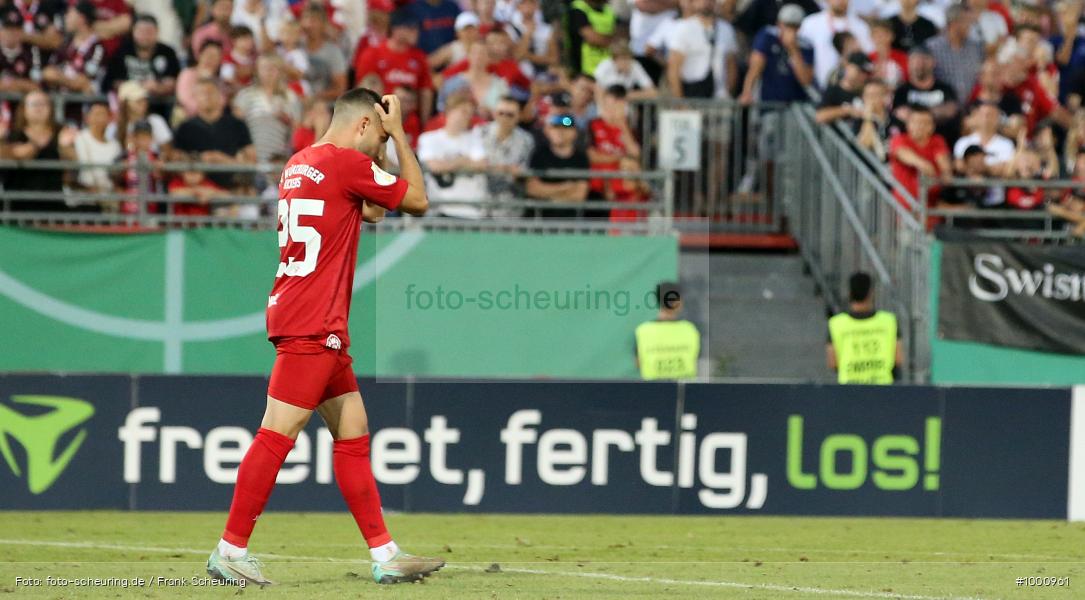 SPO, Voetbal, Turnier, Teamsport, Sport, Soccer, Würzburg, Saison 2024 2025, Profifußball, Pokalwettbewerb, Pokal, Männer, Mannschaftssport, Le Football, Herren, Germany, GER, Fußball, Futbol, Fussball, Fotball, Deutschland, Deutscher Fußball-Bund, DFB-Pokal, DFB, DEU, Calcio, Regionalliga Bayern gegen Bundesligist, AKON ARENA, 2024/25, 1. Runde, 1. Hauptrunde - Bild-ID: 1000961 SPO, Voetbal, Turnier, Teamsport, Sport, Soccer, Würzburg, Saison 2024 2025, Profifußball, Pokalwettbewerb, Pokal, Männer, Mannschaftssport, Le Football, Herren, Germany, GER, Fußball, Futbol, Fussball, Fotball, Deutschland, Deutscher Fußball-Bund, DFB-Pokal, DFB, DEU, Calcio, Regionalliga Bayern gegen Bundesligist, AKON ARENA, 2024/25, 1. Runde, 1. Hauptrunde - Bild-ID: 1000961
