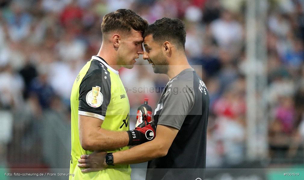 SPO, Voetbal, Turnier, Teamsport, Sport, Soccer, Würzburg, Saison 2024 2025, Profifußball, Pokalwettbewerb, Pokal, Männer, Mannschaftssport, Le Football, Herren, Germany, GER, Fußball, Futbol, Fussball, Fotball, Deutschland, Deutscher Fußball-Bund, DFB-Pokal, DFB, DEU, Calcio, Regionalliga Bayern gegen Bundesligist, AKON ARENA, 2024/25, 1. Runde, 1. Hauptrunde - Bild-ID: 1001019 SPO, Voetbal, Turnier, Teamsport, Sport, Soccer, Würzburg, Saison 2024 2025, Profifußball, Pokalwettbewerb, Pokal, Männer, Mannschaftssport, Le Football, Herren, Germany, GER, Fußball, Futbol, Fussball, Fotball, Deutschland, Deutscher Fußball-Bund, DFB-Pokal, DFB, DEU, Calcio, Regionalliga Bayern gegen Bundesligist, AKON ARENA, 2024/25, 1. Runde, 1. Hauptrunde - Bild-ID: 1001019