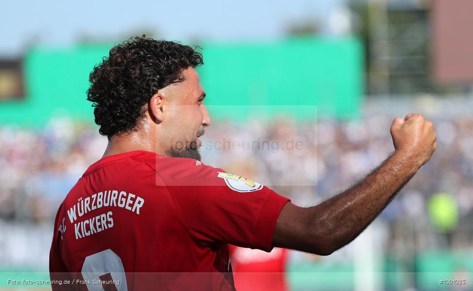 SPO, Voetbal, Turnier, Teamsport, Sport, Soccer, Würzburg, Saison 2024 2025, Profifußball, Pokalwettbewerb, Pokal, Männer, Mannschaftssport, Le Football, Herren, Germany, GER, Fußball, Futbol, Fussball, Fotball, Deutschland, Deutscher Fußball-Bund, DFB-Pokal, DFB, DEU, Calcio, Regionalliga Bayern gegen Bundesligist, AKON ARENA, 2024/25, 1. Runde, 1. Hauptrunde - Bild-ID: 1001023