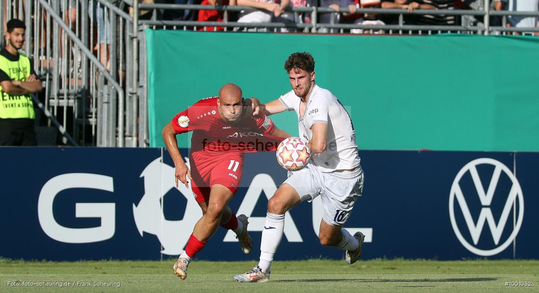 SPO, Voetbal, Turnier, Teamsport, Sport, Soccer, Würzburg, Saison 2024 2025, Profifußball, Pokalwettbewerb, Pokal, Männer, Mannschaftssport, Le Football, Herren, Germany, GER, Fußball, Futbol, Fussball, Fotball, Deutschland, Deutscher Fußball-Bund, DFB-Pokal, DFB, DEU, Calcio, Regionalliga Bayern gegen Bundesligist, AKON ARENA, 2024/25, 1. Runde, 1. Hauptrunde - Bild-ID: 1001032 SPO, Voetbal, Turnier, Teamsport, Sport, Soccer, Würzburg, Saison 2024 2025, Profifußball, Pokalwettbewerb, Pokal, Männer, Mannschaftssport, Le Football, Herren, Germany, GER, Fußball, Futbol, Fussball, Fotball, Deutschland, Deutscher Fußball-Bund, DFB-Pokal, DFB, DEU, Calcio, Regionalliga Bayern gegen Bundesligist, AKON ARENA, 2024/25, 1. Runde, 1. Hauptrunde - Bild-ID: 1001032
