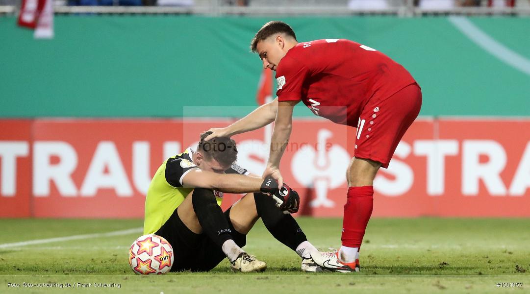 SPO, Voetbal, Turnier, Teamsport, Sport, Soccer, Würzburg, Saison 2024 2025, Profifußball, Pokalwettbewerb, Pokal, Männer, Mannschaftssport, Le Football, Herren, Germany, GER, Fußball, Futbol, Fussball, Fotball, Deutschland, Deutscher Fußball-Bund, DFB-Pokal, DFB, DEU, Calcio, Regionalliga Bayern gegen Bundesligist, AKON ARENA, 2024/25, 1. Runde, 1. Hauptrunde - Bild-ID: 1001057