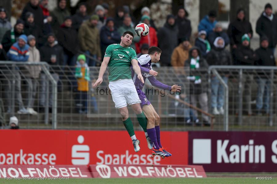 viertklassig, vierthoechste Spielklasse, Voetbal, Teamsport, Sport, Soccer, Saison 2024 2025, Profifussball, Maenner, Mannschaftssport, Schweinfurt, Le Football, Herren, Germany, GER, Fussball, Futbol, Fussball, Fotball, Viertklassigkeit, Vierte Liga, Deutschland, DFB, DEU, Sachs Stadion, Calcio, Regionalliga, Regionalliga Bayern, 2024/25, 21. Spieltag - Bild-ID: 1001225 viertklassig, vierthoechste Spielklasse, Voetbal, Teamsport, Sport, Soccer, Saison 2024 2025, Profifussball, Maenner, Mannschaftssport, Schweinfurt, Le Football, Herren, Germany, GER, Fussball, Futbol, Fussball, Fotball, Viertklassigkeit, Vierte Liga, Deutschland, DFB, DEU, Sachs Stadion, Calcio, Regionalliga, Regionalliga Bayern, 2024/25, 21. Spieltag - Bild-ID: 1001225