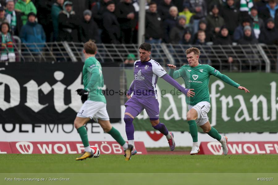 viertklassig, vierthoechste Spielklasse, Voetbal, Teamsport, Sport, Soccer, Saison 2024 2025, Profifussball, Maenner, Mannschaftssport, Schweinfurt, Le Football, Herren, Germany, GER, Fussball, Futbol, Fussball, Fotball, Viertklassigkeit, Vierte Liga, Deutschland, DFB, DEU, Sachs Stadion, Calcio, Regionalliga, Regionalliga Bayern, 2024/25, 21. Spieltag - Bild-ID: 1001227 viertklassig, vierthoechste Spielklasse, Voetbal, Teamsport, Sport, Soccer, Saison 2024 2025, Profifussball, Maenner, Mannschaftssport, Schweinfurt, Le Football, Herren, Germany, GER, Fussball, Futbol, Fussball, Fotball, Viertklassigkeit, Vierte Liga, Deutschland, DFB, DEU, Sachs Stadion, Calcio, Regionalliga, Regionalliga Bayern, 2024/25, 21. Spieltag - Bild-ID: 1001227