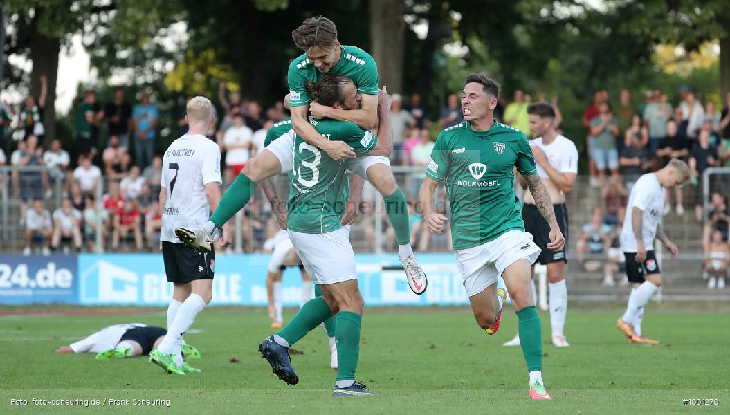 viertklassig, vierthöchste Spielklasse, Voetbal, Teamsport, Sport, Soccer, Saison 2024 2025, Profifußball, Männer, Mannschaftssport, Schweinfurt, Le Football, Herren, Germany, GER, Fußball, Futbol, Fussball, Fotball, Viertklassigkeit, Vierte Liga, Deutschland, DFB, DEU, Sachs Stadion, Calcio, Regionalliga, Regionalliga Bayern, 2024/25, 1. Spieltag - Bild-ID: 1001270