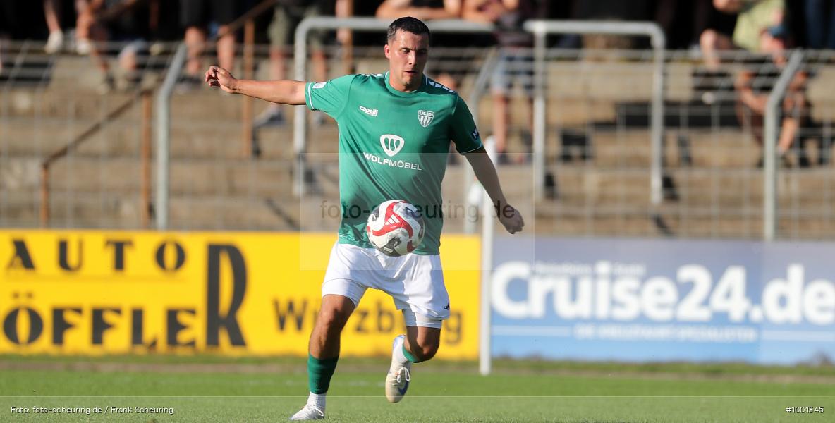 SPO, viertklassig, vierthöchste Spielklasse, Voetbal, Teamsport, Sport, Soccer, Saison 2024 2025, Profifußball, Männer, Mannschaftssport, Schweinfurt, Le Football, Herren, Germany, GER, Fußball, Futbol, Fussball, Fotball, Viertklassigkeit, Vierte Liga, Deutschland, DFB, DEU, Sachs Stadion, Calcio, Regionalliga, Regionalliga Bayern, 2024/25, 1. Spieltag - Bild-ID: 1001345