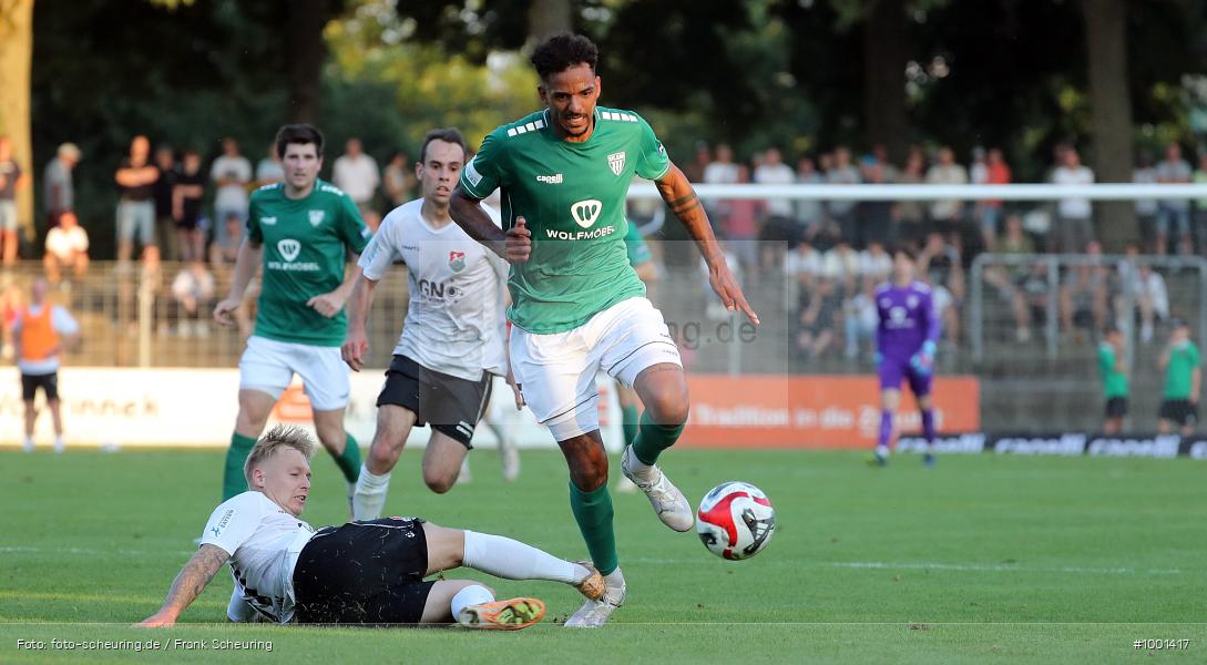 SPO, viertklassig, vierthöchste Spielklasse, Voetbal, Teamsport, Sport, Soccer, Saison 2024 2025, Profifußball, Männer, Mannschaftssport, Schweinfurt, Le Football, Herren, Germany, GER, Fußball, Futbol, Fussball, Fotball, Viertklassigkeit, Vierte Liga, Deutschland, DFB, DEU, Sachs Stadion, Calcio, Regionalliga, Regionalliga Bayern, 2024/25, 1. Spieltag - Bild-ID: 1001417