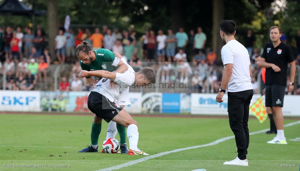 SPO, viertklassig, vierthöchste Spielklasse, Voetbal, Teamsport, Sport, Soccer, Saison 2024 2025, Profifußball, Männer, Mannschaftssport, Schweinfurt, Le Football, Herren, Germany, GER, Fußball, Futbol, Fussball, Fotball, Viertklassigkeit, Vierte Liga, Deutschland, DFB, DEU, Sachs Stadion, Calcio, Regionalliga, Regionalliga Bayern, 2024/25, 1. Spieltag - Bild-ID: 1001419