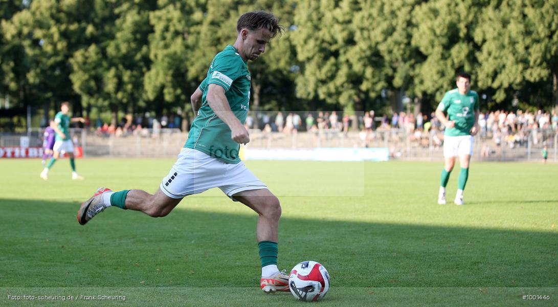 SPO, viertklassig, vierthöchste Spielklasse, Voetbal, Teamsport, Sport, Soccer, Saison 2024 2025, Profifußball, Männer, Mannschaftssport, Schweinfurt, Le Football, Herren, Germany, GER, Fußball, Futbol, Fussball, Fotball, Viertklassigkeit, Vierte Liga, Deutschland, DFB, DEU, Sachs Stadion, Calcio, Regionalliga, Regionalliga Bayern, 2024/25, 1. Spieltag - Bild-ID: 1001446