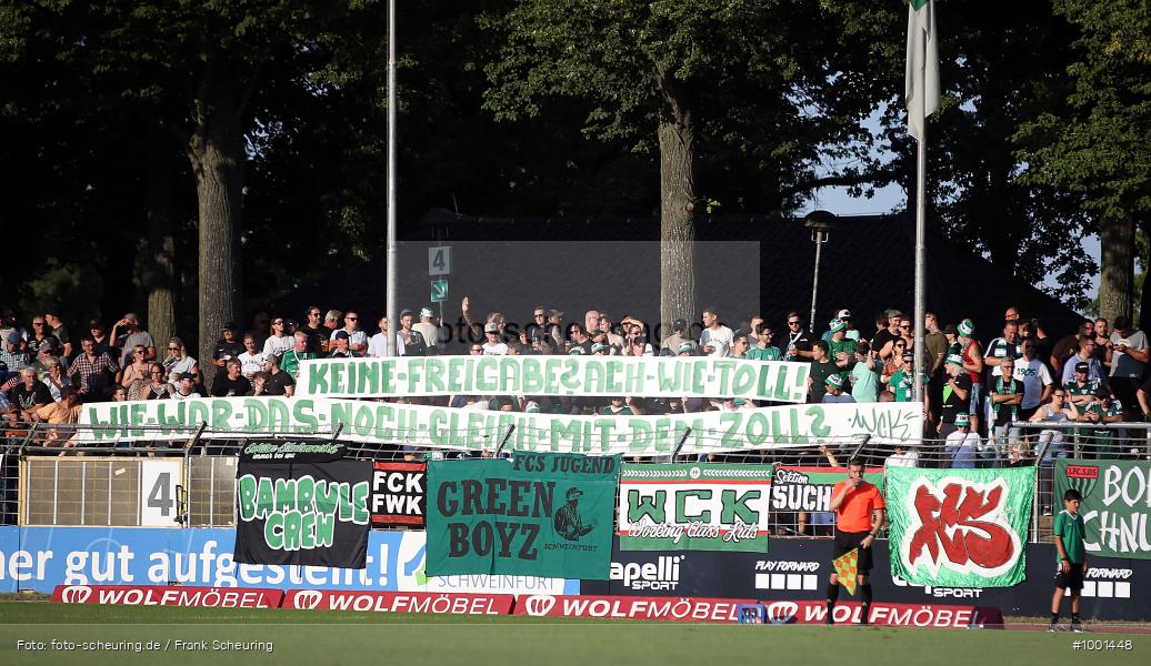 SPO, viertklassig, vierthöchste Spielklasse, Voetbal, Teamsport, Sport, Soccer, Saison 2024 2025, Profifußball, Männer, Mannschaftssport, Schweinfurt, Le Football, Herren, Germany, GER, Fußball, Futbol, Fussball, Fotball, Viertklassigkeit, Vierte Liga, Deutschland, DFB, DEU, Sachs Stadion, Calcio, Regionalliga, Regionalliga Bayern, 2024/25, 1. Spieltag - Bild-ID: 1001448