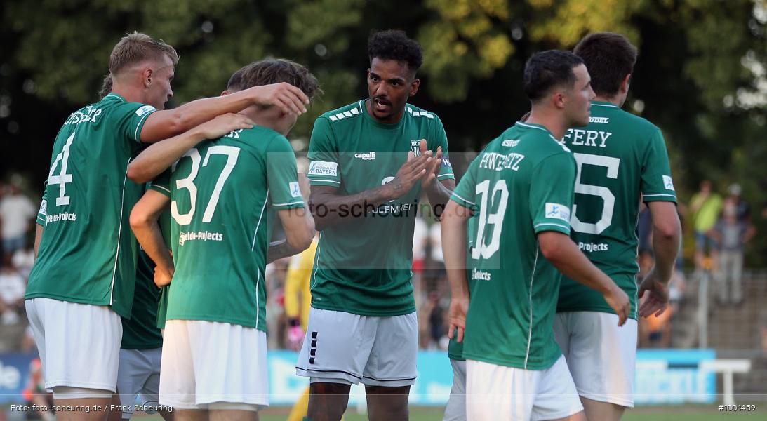 SPO, viertklassig, vierthöchste Spielklasse, Voetbal, Teamsport, Sport, Soccer, Saison 2024 2025, Profifußball, Männer, Mannschaftssport, Schweinfurt, Le Football, Herren, Germany, GER, Fußball, Futbol, Fussball, Fotball, Viertklassigkeit, Vierte Liga, Deutschland, DFB, DEU, Sachs Stadion, Calcio, Regionalliga, Regionalliga Bayern, 2024/25, 1. Spieltag - Bild-ID: 1001459