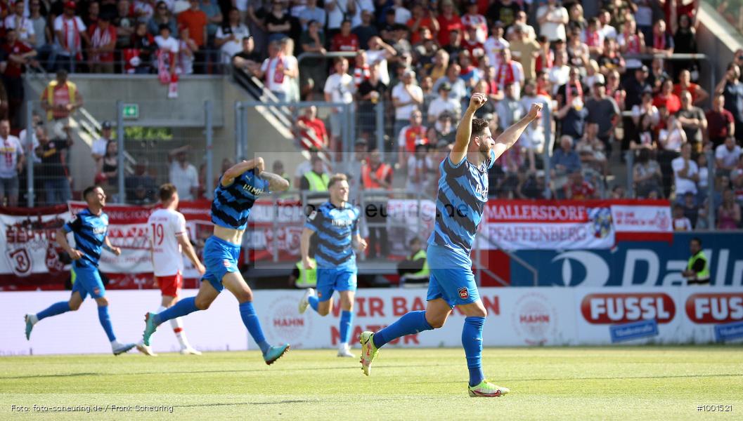 Zweite Liga, Zweite Bundesliga, Voetbal, Teamsport, Sport, Soccer, Regensburg, Saison 2022 2023, Profifußball, Männer, Mannschaftssport, Le Football, Herren, Germany, GER, Fußball, Futbol, Fussball, Fotball, Deutschland, DFL, DEU, Calcio, Jahnstadion, 2022/23, 2. Liga, 2. Fußball-Bundesliga, 2. FBL, 2. Bundesliga, 34. Spieltag, 1.FC, 1 FC Heidenheim 1846, SSV Jahn Regensburg - Bild-ID: 1001521 Zweite Liga, Zweite Bundesliga, Voetbal, Teamsport, Sport, Soccer, Regensburg, Saison 2022 2023, Profifußball, Männer, Mannschaftssport, Le Football, Herren, Germany, GER, Fußball, Futbol, Fussball, Fotball, Deutschland, DFL, DEU, Calcio, Jahnstadion, 2022/23, 2. Liga, 2. Fußball-Bundesliga, 2. FBL, 2. Bundesliga, 34. Spieltag, 1.FC, 1 FC Heidenheim 1846, SSV Jahn Regensburg - Bild-ID: 1001521