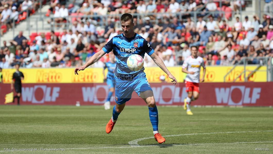 Zweite Liga, Zweite Bundesliga, Voetbal, Teamsport, Sport, Soccer, Regensburg, Saison 2022 2023, Profifußball, Männer, Mannschaftssport, Le Football, Herren, Germany, GER, Fußball, Futbol, Fussball, Fotball, Deutschland, DFL, DEU, Calcio, Jahnstadion, 2022/23, 2. Liga, 2. Fußball-Bundesliga, 2. FBL, 2. Bundesliga, 34. Spieltag, 1.FC, 1 FC Heidenheim 1846, SSV Jahn Regensburg - Bild-ID: 1001702 Zweite Liga, Zweite Bundesliga, Voetbal, Teamsport, Sport, Soccer, Regensburg, Saison 2022 2023, Profifußball, Männer, Mannschaftssport, Le Football, Herren, Germany, GER, Fußball, Futbol, Fussball, Fotball, Deutschland, DFL, DEU, Calcio, Jahnstadion, 2022/23, 2. Liga, 2. Fußball-Bundesliga, 2. FBL, 2. Bundesliga, 34. Spieltag, 1.FC, 1 FC Heidenheim 1846, SSV Jahn Regensburg - Bild-ID: 1001702