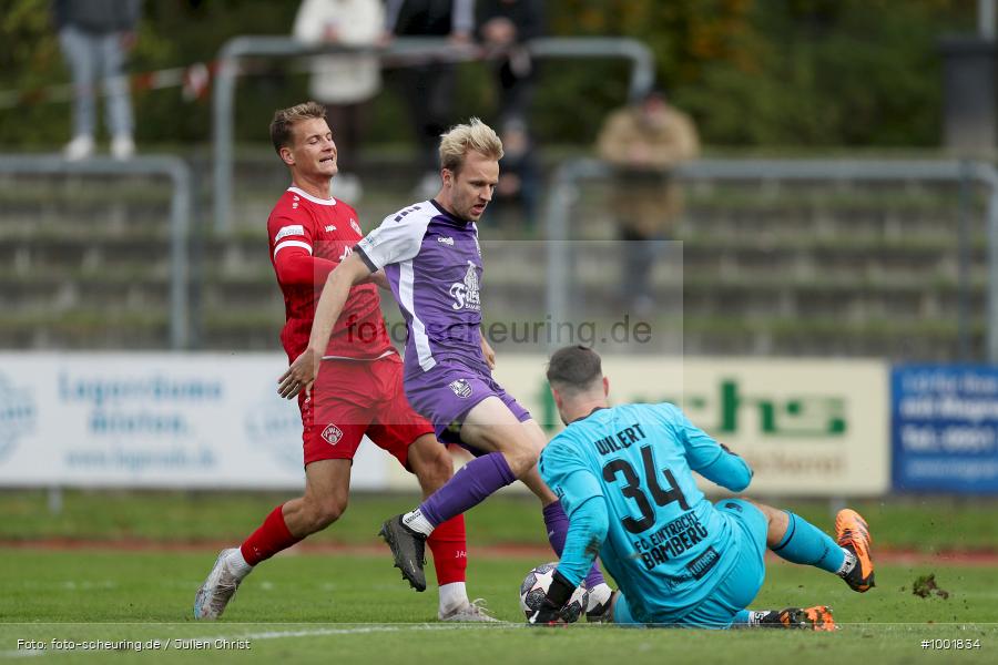 SPO, viertklassig, vierthoechste Spielklasse, Voetbal, Teamsport, Sport, Soccer, Saison 2024 2025, Profifussball, Maenner, Mannschaftssport, Bamberg, Le Football, Herren, Germany, GER, Fussball, Futbol, Fussball, Fotball, Viertklassigkeit, Vierte Liga, Deutschland, DFB, DEU, Fuchs-Park-Stadion, Calcio, Regionalliga, Regionalliga Bayern, 2024/25, 14. Spieltag - Bild-ID: 1001834 SPO, viertklassig, vierthoechste Spielklasse, Voetbal, Teamsport, Sport, Soccer, Saison 2024 2025, Profifussball, Maenner, Mannschaftssport, Bamberg, Le Football, Herren, Germany, GER, Fussball, Futbol, Fussball, Fotball, Viertklassigkeit, Vierte Liga, Deutschland, DFB, DEU, Fuchs-Park-Stadion, Calcio, Regionalliga, Regionalliga Bayern, 2024/25, 14. Spieltag - Bild-ID: 1001834