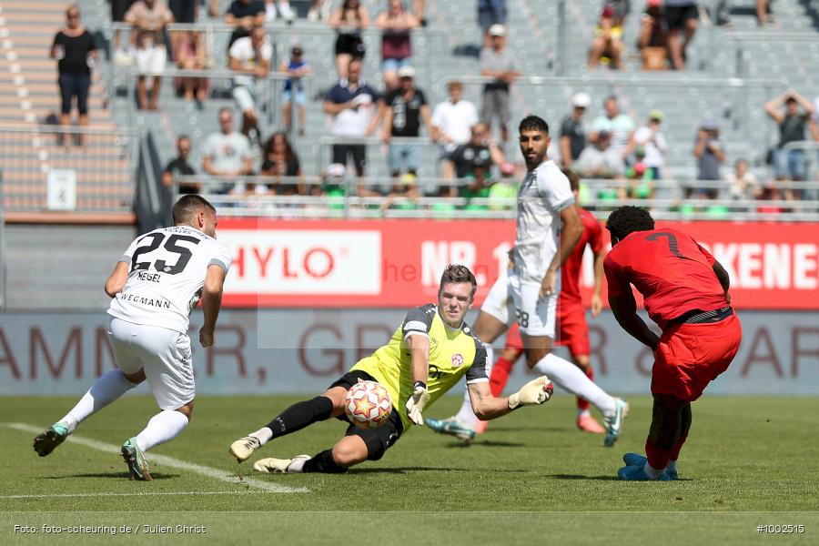SPO, viertklassig, vierthoechste Spielklasse, Voetbal, Teamsport, Sport, Soccer, Saison 2024 2025, Profifussball, Maenner, Mannschaftssport, Wuerzburg, Le Football, Herren, Germany, GER, Fussball, Futbol, Fussball, Fotball, Viertklassigkeit, Vierte Liga, Deutschland, DFB, DEU, AKON ARENA, Calcio, Regionalliga, Regionalliga Bayern, 2024/25, 6. Spieltag - Bild-ID: 1002515