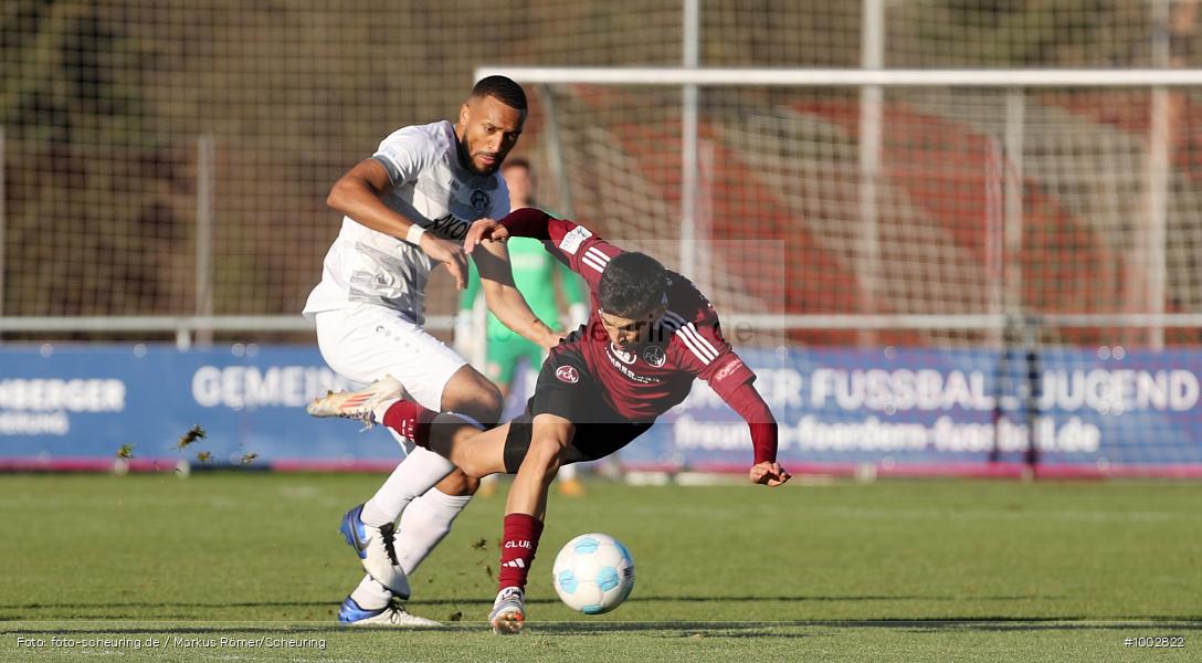 SPO, viertklassig, vierthöchste Spielklasse, Voetbal, Teamsport, Sport, Soccer, Saison 2024 2025, Profifußball, Männer, Mannschaftssport, Nürnberg, Le Football, Herren, Germany, GER, Fußball, Futbol, Fussball, Fotball, Viertklassigkeit, Vierte Liga, Deutschland, DFB, DEU, Sportpark Valznerweiher), Max-Morlock-Platz, Calcio, Regionalliga, Regionalliga Bayern, 2024/25, 30.11.2024, 22. Spieltag - Bild-ID: 1002822 SPO, viertklassig, vierthöchste Spielklasse, Voetbal, Teamsport, Sport, Soccer, Saison 2024 2025, Profifußball, Männer, Mannschaftssport, Nürnberg, Le Football, Herren, Germany, GER, Fußball, Futbol, Fussball, Fotball, Viertklassigkeit, Vierte Liga, Deutschland, DFB, DEU, Sportpark Valznerweiher), Max-Morlock-Platz, Calcio, Regionalliga, Regionalliga Bayern, 2024/25, 30.11.2024, 22. Spieltag - Bild-ID: 1002822
