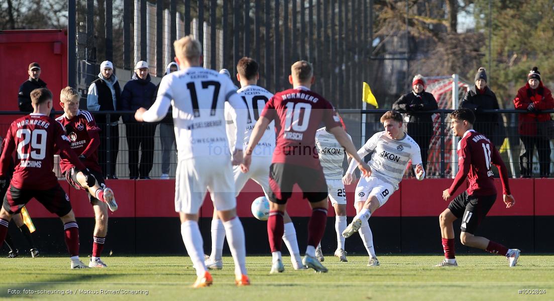 SPO, viertklassig, vierthöchste Spielklasse, Voetbal, Teamsport, Sport, Soccer, Saison 2024 2025, Profifußball, Männer, Mannschaftssport, Nürnberg, Le Football, Herren, Germany, GER, Fußball, Futbol, Fussball, Fotball, Viertklassigkeit, Vierte Liga, Deutschland, DFB, DEU, Sportpark Valznerweiher), Max-Morlock-Platz, Calcio, Regionalliga, Regionalliga Bayern, 2024/25, 30.11.2024, 22. Spieltag - Bild-ID: 1002824 SPO, viertklassig, vierthöchste Spielklasse, Voetbal, Teamsport, Sport, Soccer, Saison 2024 2025, Profifußball, Männer, Mannschaftssport, Nürnberg, Le Football, Herren, Germany, GER, Fußball, Futbol, Fussball, Fotball, Viertklassigkeit, Vierte Liga, Deutschland, DFB, DEU, Sportpark Valznerweiher), Max-Morlock-Platz, Calcio, Regionalliga, Regionalliga Bayern, 2024/25, 30.11.2024, 22. Spieltag - Bild-ID: 1002824
