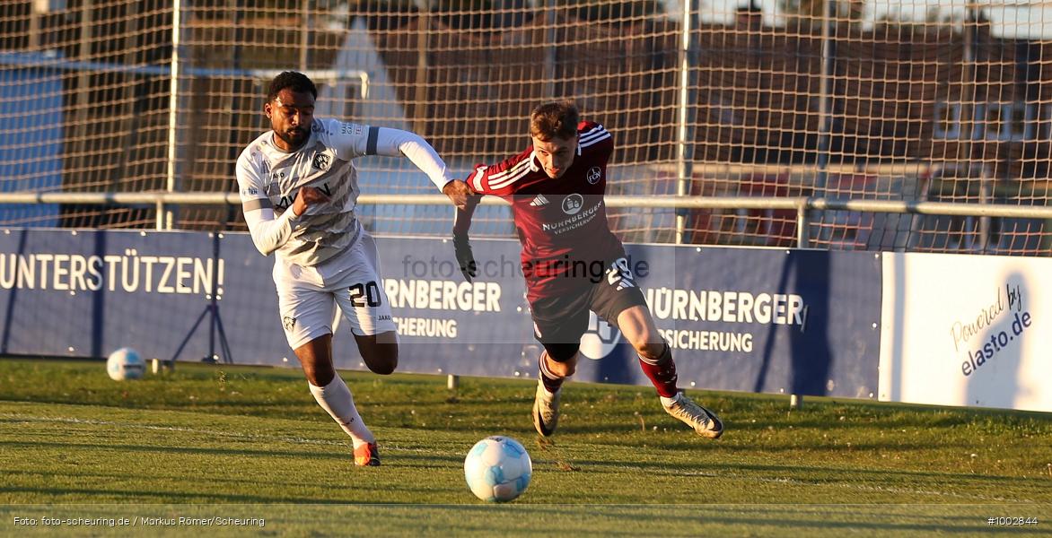 SPO, viertklassig, vierthöchste Spielklasse, Voetbal, Teamsport, Sport, Soccer, Saison 2024 2025, Profifußball, Männer, Mannschaftssport, Nürnberg, Le Football, Herren, Germany, GER, Fußball, Futbol, Fussball, Fotball, Viertklassigkeit, Vierte Liga, Deutschland, DFB, DEU, Sportpark Valznerweiher), Max-Morlock-Platz, Calcio, Regionalliga, Regionalliga Bayern, 2024/25, 30.11.2024, 22. Spieltag - Bild-ID: 1002844 SPO, viertklassig, vierthöchste Spielklasse, Voetbal, Teamsport, Sport, Soccer, Saison 2024 2025, Profifußball, Männer, Mannschaftssport, Nürnberg, Le Football, Herren, Germany, GER, Fußball, Futbol, Fussball, Fotball, Viertklassigkeit, Vierte Liga, Deutschland, DFB, DEU, Sportpark Valznerweiher), Max-Morlock-Platz, Calcio, Regionalliga, Regionalliga Bayern, 2024/25, 30.11.2024, 22. Spieltag - Bild-ID: 1002844