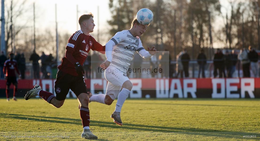 SPO, viertklassig, vierthöchste Spielklasse, Voetbal, Teamsport, Sport, Soccer, Saison 2024 2025, Profifußball, Männer, Mannschaftssport, Nürnberg, Le Football, Herren, Germany, GER, Fußball, Futbol, Fussball, Fotball, Viertklassigkeit, Vierte Liga, Deutschland, DFB, DEU, Sportpark Valznerweiher), Max-Morlock-Platz, Calcio, Regionalliga, Regionalliga Bayern, 2024/25, 30.11.2024, 22. Spieltag - Bild-ID: 1002853 SPO, viertklassig, vierthöchste Spielklasse, Voetbal, Teamsport, Sport, Soccer, Saison 2024 2025, Profifußball, Männer, Mannschaftssport, Nürnberg, Le Football, Herren, Germany, GER, Fußball, Futbol, Fussball, Fotball, Viertklassigkeit, Vierte Liga, Deutschland, DFB, DEU, Sportpark Valznerweiher), Max-Morlock-Platz, Calcio, Regionalliga, Regionalliga Bayern, 2024/25, 30.11.2024, 22. Spieltag - Bild-ID: 1002853