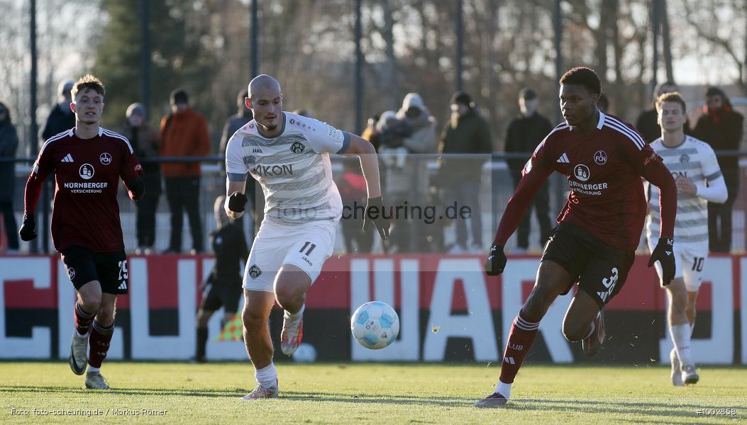 SPO, viertklassig, vierthöchste Spielklasse, Voetbal, Teamsport, Sport, Soccer, Saison 2024 2025, Profifußball, Männer, Mannschaftssport, Nürnberg, Le Football, Herren, Germany, GER, Fußball, Futbol, Fussball, Fotball, Viertklassigkeit, Vierte Liga, Deutschland, DFB, DEU, Sportpark Valznerweiher), Max-Morlock-Platz, Calcio, Regionalliga, Regionalliga Bayern, 2024/25, 30.11.2024, 22. Spieltag - Bild-ID: 1002858 SPO, viertklassig, vierthöchste Spielklasse, Voetbal, Teamsport, Sport, Soccer, Saison 2024 2025, Profifußball, Männer, Mannschaftssport, Nürnberg, Le Football, Herren, Germany, GER, Fußball, Futbol, Fussball, Fotball, Viertklassigkeit, Vierte Liga, Deutschland, DFB, DEU, Sportpark Valznerweiher), Max-Morlock-Platz, Calcio, Regionalliga, Regionalliga Bayern, 2024/25, 30.11.2024, 22. Spieltag - Bild-ID: 1002858