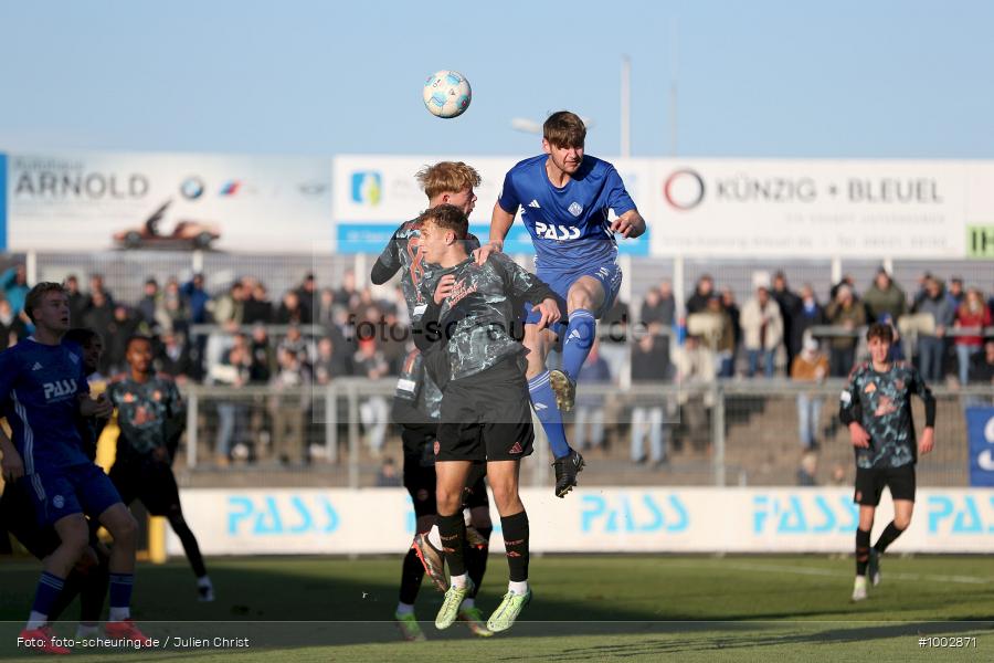 viertklassig, vierthoechste Spielklasse, Voetbal, Teamsport, Sport, Soccer, Saison 2024 2025, Profifussball, Maenner, Mannschaftssport, Aschaffenburg, Le Football, Herren, Germany, GER, Fussball, Futbol, Fussball, Fotball, Viertklassigkeit, Vierte Liga, Deutschland, DFB, DEU, Calcio, Regionalliga, Regionalliga Bayern, 2024/25, 22. Spieltag - Bild-ID: 1002871 viertklassig, vierthoechste Spielklasse, Voetbal, Teamsport, Sport, Soccer, Saison 2024 2025, Profifussball, Maenner, Mannschaftssport, Aschaffenburg, Le Football, Herren, Germany, GER, Fussball, Futbol, Fussball, Fotball, Viertklassigkeit, Vierte Liga, Deutschland, DFB, DEU, Calcio, Regionalliga, Regionalliga Bayern, 2024/25, 22. Spieltag - Bild-ID: 1002871