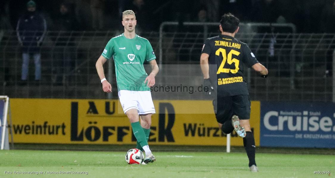 viertklassig, vierthöchste Spielklasse, Voetbal, Teamsport, Sport, Soccer, Saison 2024 2025, Profifußball, Männer, Mannschaftssport, Schweinfurt, Le Football, Herren, Germany, GER, Fußball, Futbol, Fussball, Fotball, Viertklassigkeit, Vierte Liga, Deutschland, DFB, DEU, Sachs Stadion, Calcio, Regionalliga, Regionalliga Bayern, 2024/25, 22. Spieltag - Bild-ID: 1002935