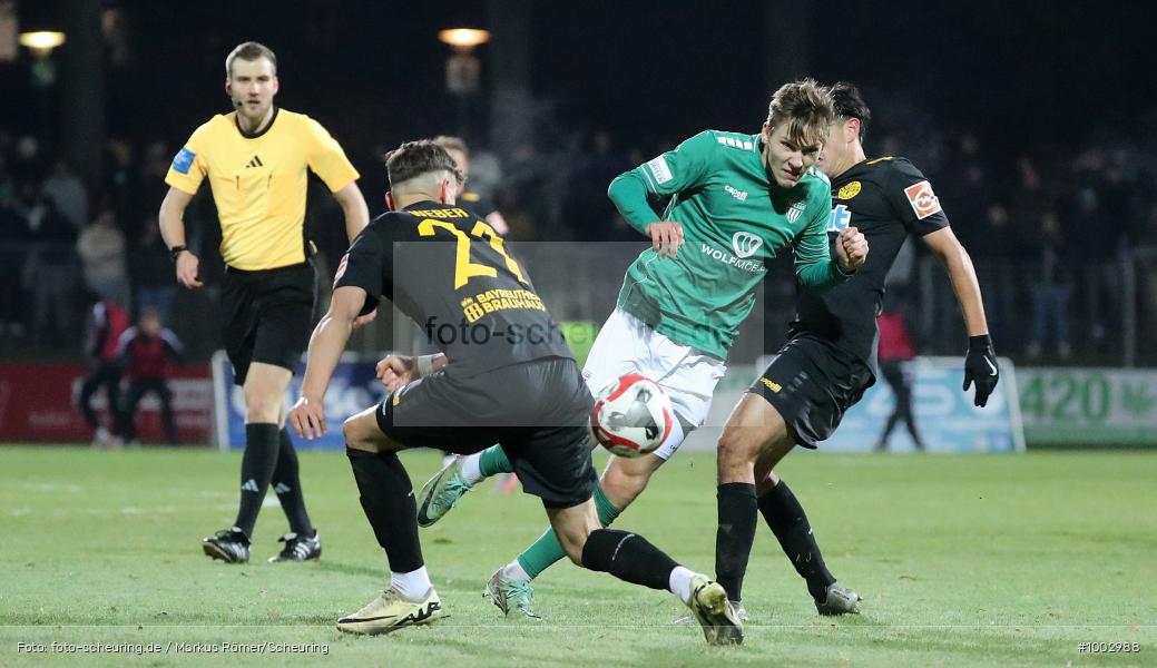 viertklassig, vierthöchste Spielklasse, Voetbal, Teamsport, Sport, Soccer, Saison 2024 2025, Profifußball, Männer, Mannschaftssport, Schweinfurt, Le Football, Herren, Germany, GER, Fußball, Futbol, Fussball, Fotball, Viertklassigkeit, Vierte Liga, Deutschland, DFB, DEU, Sachs Stadion, Calcio, Regionalliga, Regionalliga Bayern, 2024/25, 22. Spieltag - Bild-ID: 1002988