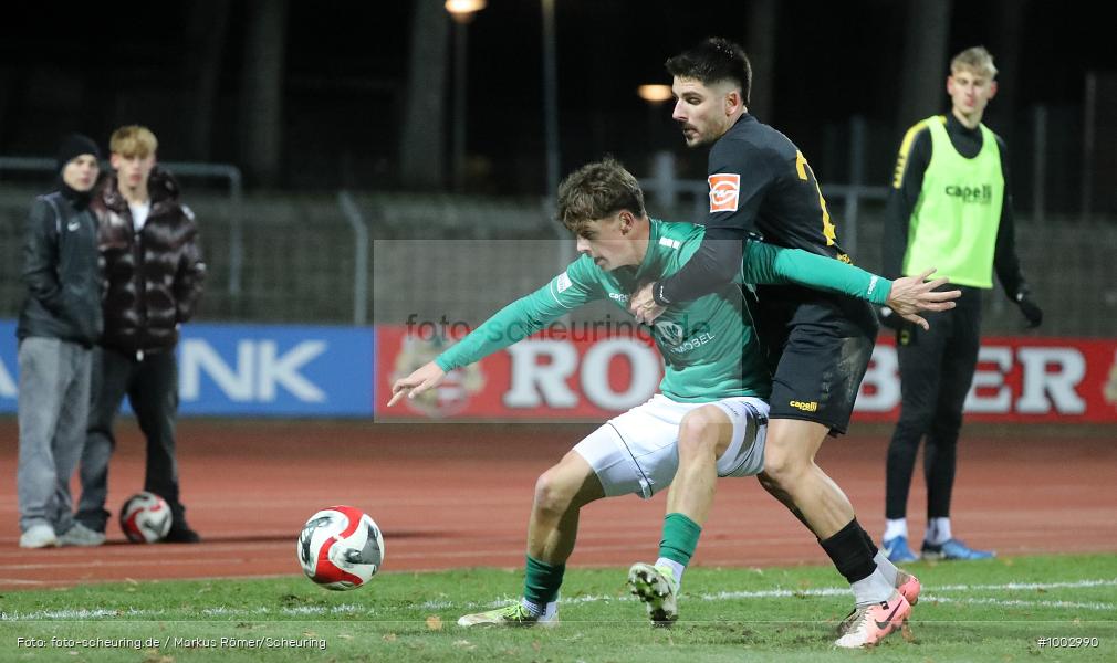 viertklassig, vierthöchste Spielklasse, Voetbal, Teamsport, Sport, Soccer, Saison 2024 2025, Profifußball, Männer, Mannschaftssport, Schweinfurt, Le Football, Herren, Germany, GER, Fußball, Futbol, Fussball, Fotball, Viertklassigkeit, Vierte Liga, Deutschland, DFB, DEU, Sachs Stadion, Calcio, Regionalliga, Regionalliga Bayern, 2024/25, 22. Spieltag - Bild-ID: 1002990