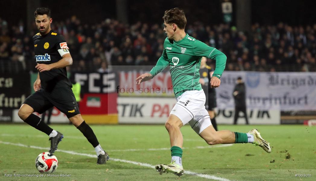 viertklassig, vierthöchste Spielklasse, Voetbal, Teamsport, Sport, Soccer, Saison 2024 2025, Profifußball, Männer, Mannschaftssport, Schweinfurt, Le Football, Herren, Germany, GER, Fußball, Futbol, Fussball, Fotball, Viertklassigkeit, Vierte Liga, Deutschland, DFB, DEU, Sachs Stadion, Calcio, Regionalliga, Regionalliga Bayern, 2024/25, 22. Spieltag - Bild-ID: 1003016