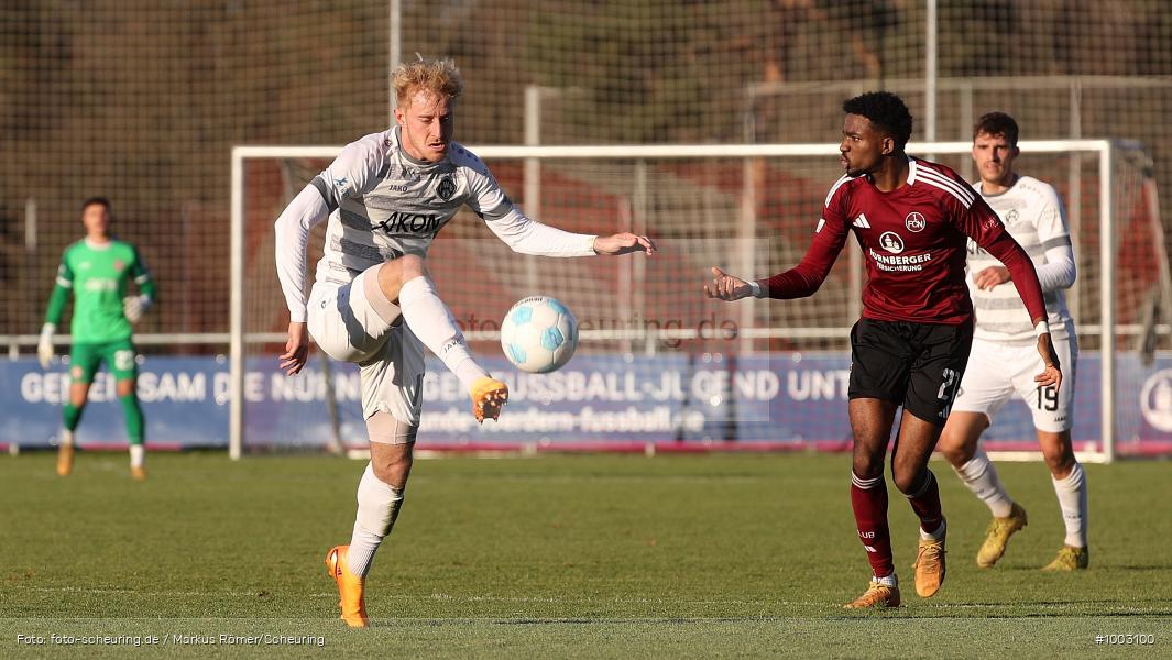 SPO, viertklassig, vierthöchste Spielklasse, Voetbal, Teamsport, Sport, Soccer, Saison 2024 2025, Profifußball, Männer, Mannschaftssport, Nürnberg, Le Football, Herren, Germany, GER, Fußball, Futbol, Fussball, Fotball, Viertklassigkeit, Vierte Liga, Deutschland, DFB, DEU, Sportpark Valznerweiher), Max-Morlock-Platz, Calcio, Regionalliga, Regionalliga Bayern, 2024/25, 30.11.2024, 22. Spieltag - Bild-ID: 1003100 SPO, viertklassig, vierthöchste Spielklasse, Voetbal, Teamsport, Sport, Soccer, Saison 2024 2025, Profifußball, Männer, Mannschaftssport, Nürnberg, Le Football, Herren, Germany, GER, Fußball, Futbol, Fussball, Fotball, Viertklassigkeit, Vierte Liga, Deutschland, DFB, DEU, Sportpark Valznerweiher), Max-Morlock-Platz, Calcio, Regionalliga, Regionalliga Bayern, 2024/25, 30.11.2024, 22. Spieltag - Bild-ID: 1003100