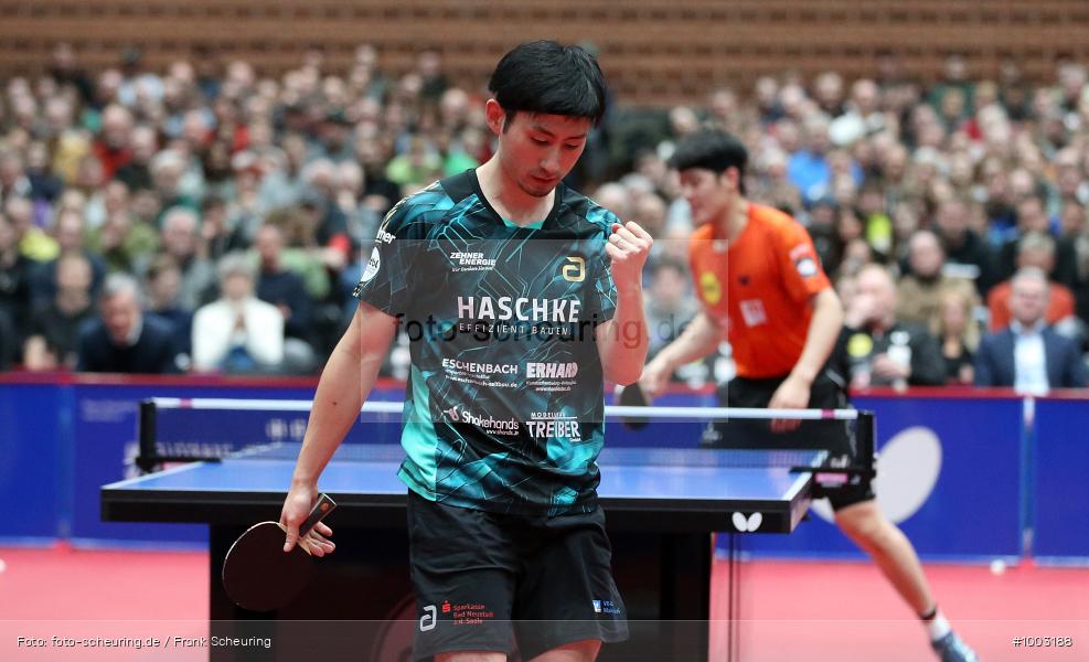 Teamsport, Sport, Saison 2024 2025, tectake ARENA, Männer, Mannschaftssport, Würzburg, Herren, Tischtennis, Germany, Deutschland, TTBL, 2024/25, 15.12.2024, 10. Spieltag, Bundesliga - Bild-ID: 1003188 Teamsport, Sport, Saison 2024 2025, tectake ARENA, Männer, Mannschaftssport, Würzburg, Herren, Tischtennis, Germany, Deutschland, TTBL, 2024/25, 15.12.2024, 10. Spieltag, Bundesliga - Bild-ID: 1003188