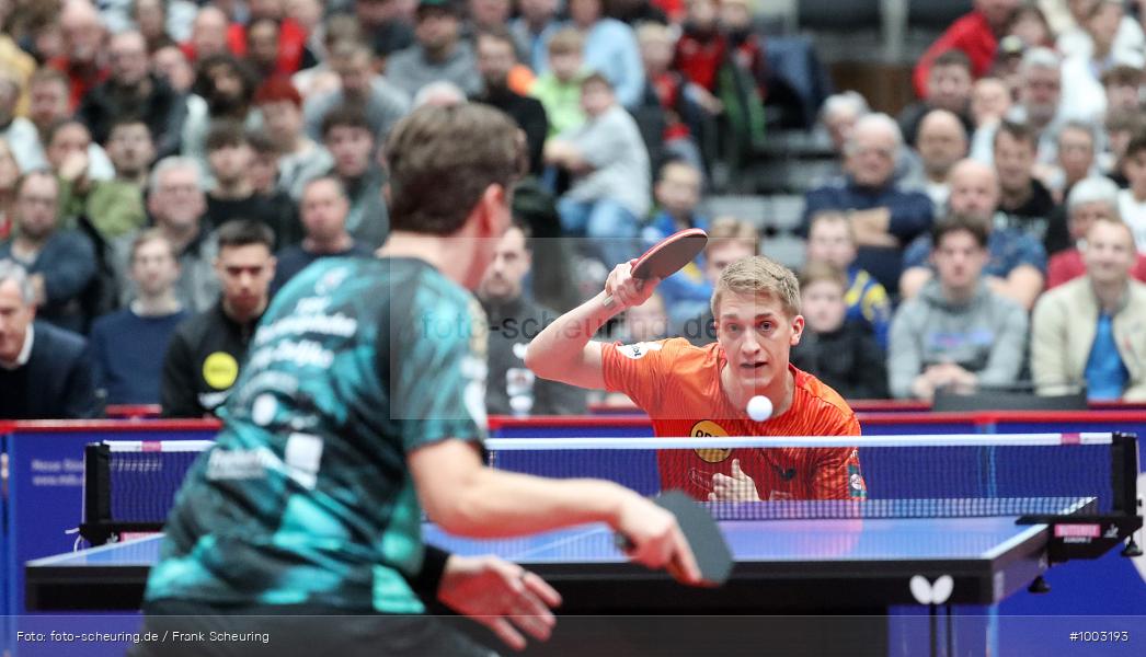 Teamsport, Sport, Saison 2024 2025, tectake ARENA, Männer, Mannschaftssport, Würzburg, Herren, Tischtennis, Germany, Deutschland, TTBL, 2024/25, 15.12.2024, 10. Spieltag, Bundesliga - Bild-ID: 1003193 Teamsport, Sport, Saison 2024 2025, tectake ARENA, Männer, Mannschaftssport, Würzburg, Herren, Tischtennis, Germany, Deutschland, TTBL, 2024/25, 15.12.2024, 10. Spieltag, Bundesliga - Bild-ID: 1003193