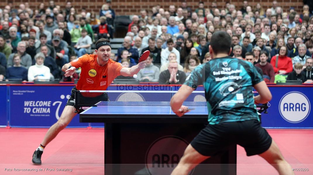 Teamsport, Sport, Saison 2024 2025, tectake ARENA, Männer, Mannschaftssport, Würzburg, Herren, Tischtennis, Germany, Deutschland, TTBL, 2024/25, 15.12.2024, 10. Spieltag, Bundesliga - Bild-ID: 1003200 Teamsport, Sport, Saison 2024 2025, tectake ARENA, Männer, Mannschaftssport, Würzburg, Herren, Tischtennis, Germany, Deutschland, TTBL, 2024/25, 15.12.2024, 10. Spieltag, Bundesliga - Bild-ID: 1003200