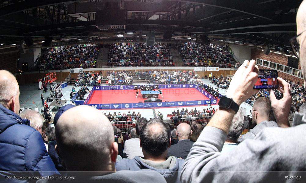 Teamsport, Sport, Saison 2024 2025, tectake ARENA, Männer, Mannschaftssport, Würzburg, Herren, Tischtennis, Germany, Deutschland, TTBL, 2024/25, 15.12.2024, 10. Spieltag, Bundesliga - Bild-ID: 1003218 Teamsport, Sport, Saison 2024 2025, tectake ARENA, Männer, Mannschaftssport, Würzburg, Herren, Tischtennis, Germany, Deutschland, TTBL, 2024/25, 15.12.2024, 10. Spieltag, Bundesliga - Bild-ID: 1003218