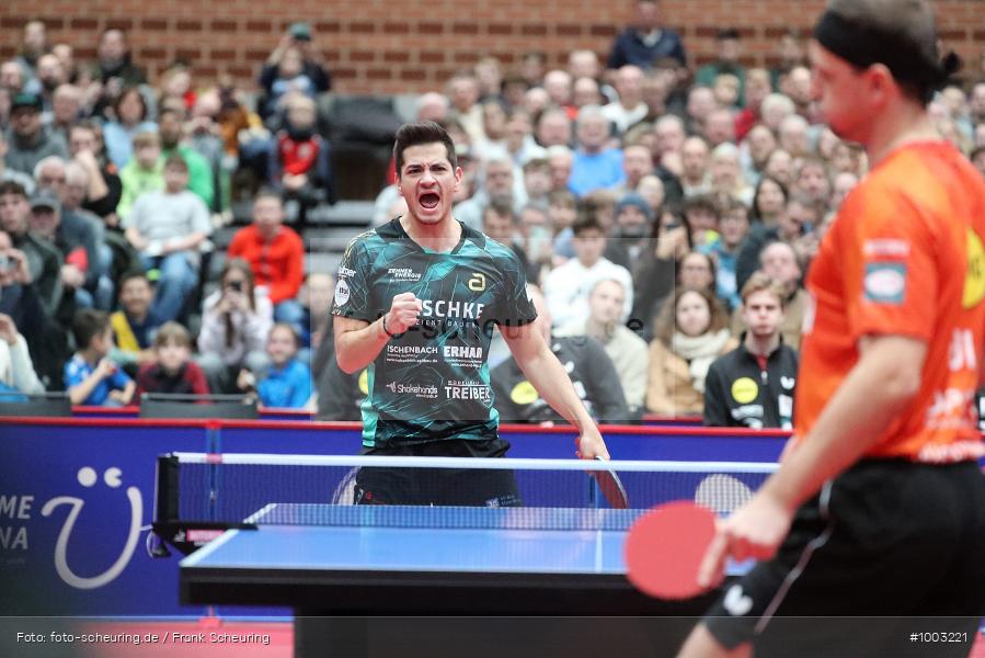 Teamsport, Sport, Saison 2024 2025, tectake ARENA, Männer, Mannschaftssport, Würzburg, Herren, Tischtennis, Germany, Deutschland, TTBL, 2024/25, 15.12.2024, 10. Spieltag, Bundesliga - Bild-ID: 1003221 Teamsport, Sport, Saison 2024 2025, tectake ARENA, Männer, Mannschaftssport, Würzburg, Herren, Tischtennis, Germany, Deutschland, TTBL, 2024/25, 15.12.2024, 10. Spieltag, Bundesliga - Bild-ID: 1003221