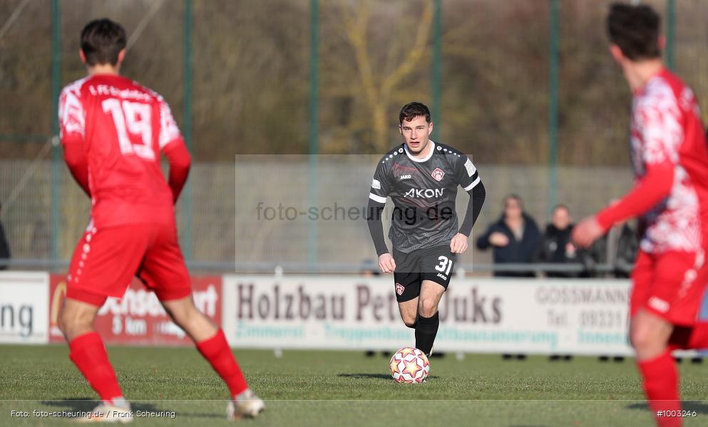 SPO, Voetbal, Sport, Soccer, Saison 2024 2025, Men, Männer, Le Football, Herren, Germany, Fußball, Futbol, Fussball, Fotball, Deutschland, Regionalliga, Amateure, FC Eibelstadt, Eibelstadt, FC Würzburger Kickers, 18.01.2025, 2025, 2024/25, KL-GR1WÜ, Regionalliga Bayern, Test, Testspiel - Bild-ID: 1003246 SPO, Voetbal, Sport, Soccer, Saison 2024 2025, Men, Männer, Le Football, Herren, Germany, Fußball, Futbol, Fussball, Fotball, Deutschland, Regionalliga, Amateure, FC Eibelstadt, Eibelstadt, FC Würzburger Kickers, 18.01.2025, 2025, 2024/25, KL-GR1WÜ, Regionalliga Bayern, Test, Testspiel - Bild-ID: 1003246