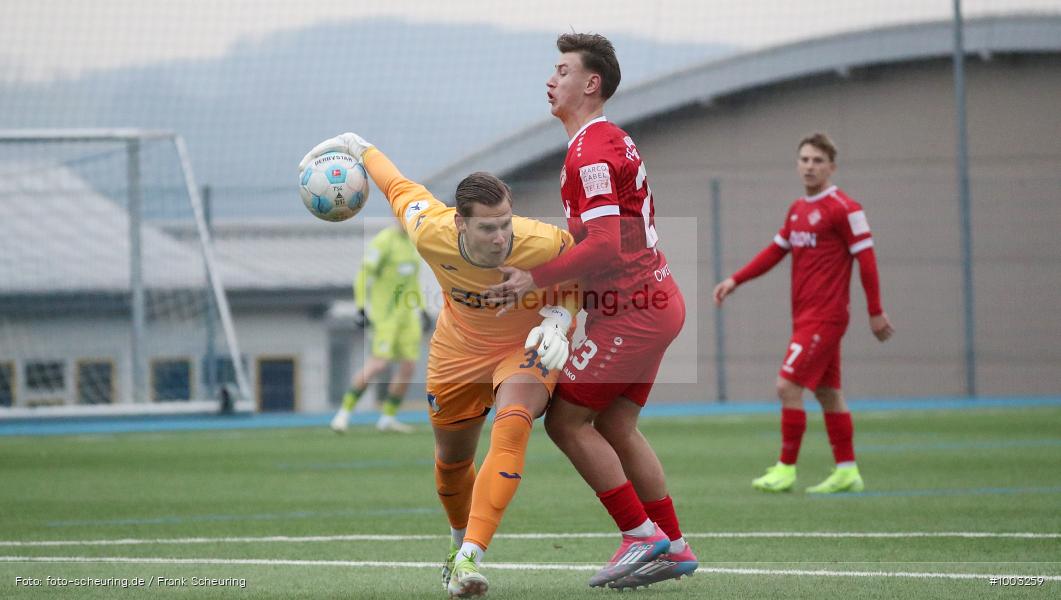 SPO, Voetbal, Sport, Soccer, Saison 2024 2025, Men, Männer, Le Football, Herren, Germany, Fußball, Futbol, Fussball, Fotball, Deutschland, Regionalliga, Amateure, TSG 1899 Hoffenheim, Sinsheim, FC Würzburger Kickers, 22.01.2025, 2025, 2024/25, Regionalliga Bayern, Regionalliga Südwest, Test, Testspiel - Bild-ID: 1003259 SPO, Voetbal, Sport, Soccer, Saison 2024 2025, Men, Männer, Le Football, Herren, Germany, Fußball, Futbol, Fussball, Fotball, Deutschland, Regionalliga, Amateure, TSG 1899 Hoffenheim, Sinsheim, FC Würzburger Kickers, 22.01.2025, 2025, 2024/25, Regionalliga Bayern, Regionalliga Südwest, Test, Testspiel - Bild-ID: 1003259