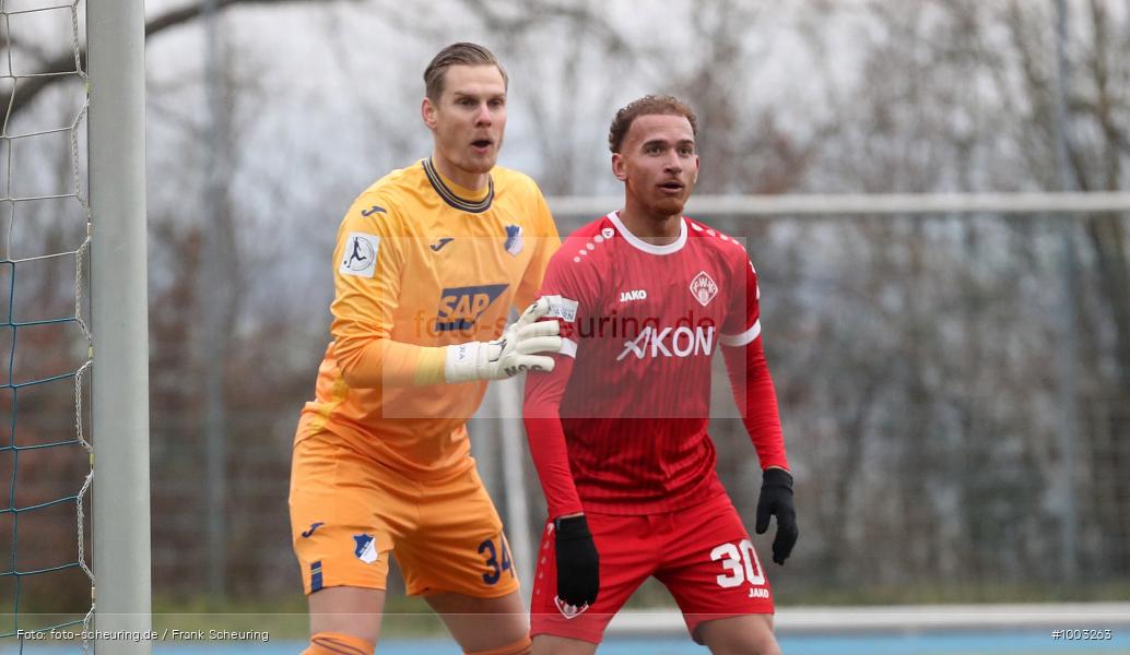 SPO, Voetbal, Sport, Soccer, Saison 2024 2025, Men, Männer, Le Football, Herren, Germany, Fußball, Futbol, Fussball, Fotball, Deutschland, Regionalliga, Amateure, TSG 1899 Hoffenheim, Sinsheim, FC Würzburger Kickers, 22.01.2025, 2025, 2024/25, Regionalliga Bayern, Regionalliga Südwest, Test, Testspiel - Bild-ID: 1003263 SPO, Voetbal, Sport, Soccer, Saison 2024 2025, Men, Männer, Le Football, Herren, Germany, Fußball, Futbol, Fussball, Fotball, Deutschland, Regionalliga, Amateure, TSG 1899 Hoffenheim, Sinsheim, FC Würzburger Kickers, 22.01.2025, 2025, 2024/25, Regionalliga Bayern, Regionalliga Südwest, Test, Testspiel - Bild-ID: 1003263