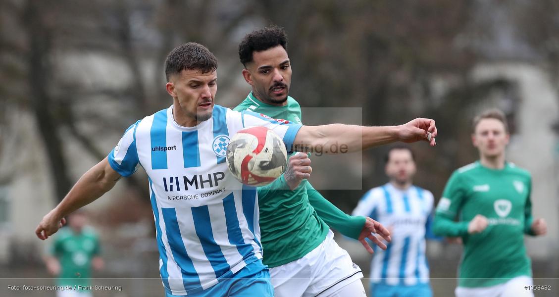 Voetbal, Sport, Soccer, Saison 2024 2025, Men, Männer, Le Football, Herren, Germany, Fußball, Futbol, Fussball, Fotball, Deutschland, Regionalliga, Amateure, SV Stuttgarter Kickers, Schweinfurt, 1. FC Schweinfurt 05, 15.02.2025, 2025, 2024/25, Regionalliga Bayern, Regionalliga Südwest, Test, Testspiel - Bild-ID: 1003432 Voetbal, Sport, Soccer, Saison 2024 2025, Men, Männer, Le Football, Herren, Germany, Fußball, Futbol, Fussball, Fotball, Deutschland, Regionalliga, Amateure, SV Stuttgarter Kickers, Schweinfurt, 1. FC Schweinfurt 05, 15.02.2025, 2025, 2024/25, Regionalliga Bayern, Regionalliga Südwest, Test, Testspiel - Bild-ID: 1003432