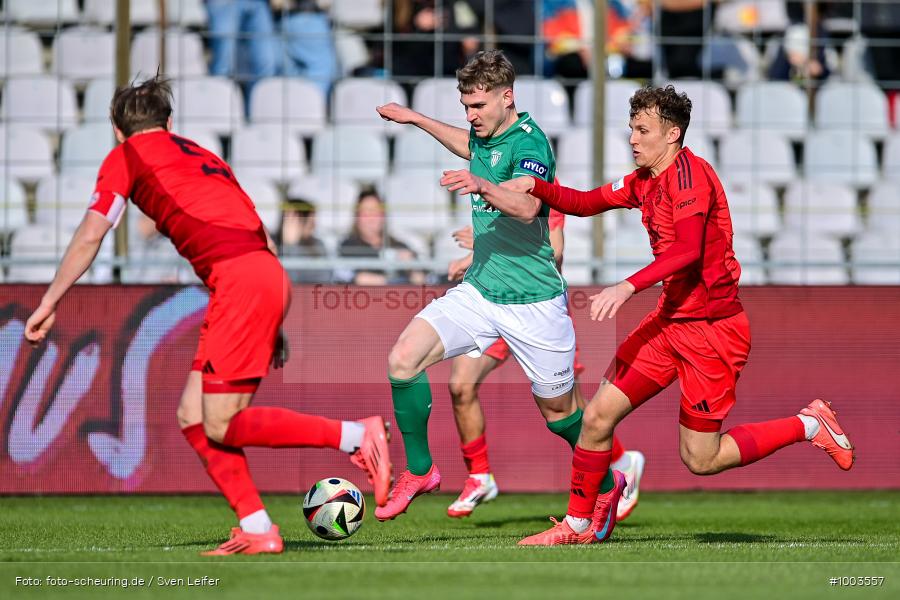 viertklassig, vierthöchste Spielklasse, Voetbal, Teamsport, Sport, Soccer, Saison 2024 2025, Profifußball, Männer, Mannschaftssport, München, Le Football, Herren, Germany, GER, Fußball, Futbol, Fussball, Fotball, Viertklassigkeit, Vierte Liga, Deutschland, DFB, DEU, Stadion an der Grünwalder Straße, Calcio, Regionalliga, Regionalliga Bayern, 2024/25, 22.02.2025, 13. Spieltag - Bild-ID: 1003557