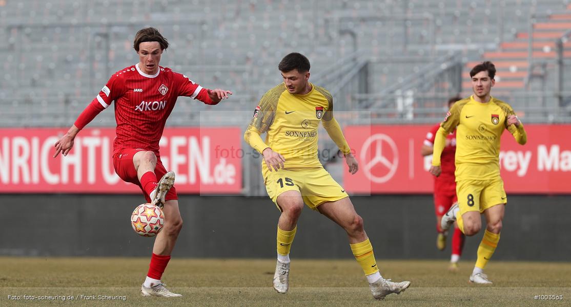 SPO, Voetbal, Sport, Soccer, Saison 2024 2025, Men, Männer, Le Football, Herren, Germany, Fußball, Futbol, Fussball, Fotball, Deutschland, Regionalliga, Amateure, SG Sonnenhof Großaspach, Würzburg, FC Würzburger Kickers, 22.02.2025, 2025, 2024/25, Regionalliga Bayern, Oberliga Baden-Württemberg, Test, Testspiel - Bild-ID: 1003563