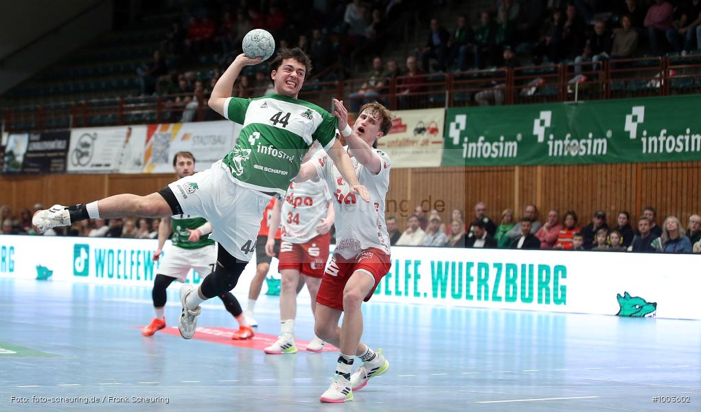 SPO, Teamsport, Sport, Saison 2024 2025, tectake ARENA, Männer, Mannschaftssport, Würzburg, Herren, Handball, Germany, Deutschland, DHB, Staffel Süd, 3.Liga, 2024/25, 22.02.2025, 22. Spieltag, 3. Liga - Bild-ID: 1003602 SPO, Teamsport, Sport, Saison 2024 2025, tectake ARENA, Männer, Mannschaftssport, Würzburg, Herren, Handball, Germany, Deutschland, DHB, Staffel Süd, 3.Liga, 2024/25, 22.02.2025, 22. Spieltag, 3. Liga - Bild-ID: 1003602