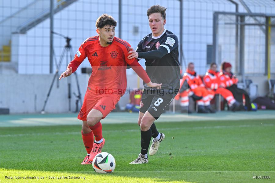 viertklassig, vierthöchste Spielklasse, Voetbal, Teamsport, Sport, Soccer, Saison 2024 2025, Profifußball, Männer, Mannschaftssport, München, Le Football, Herren, Germany, GER, Fußball, Futbol, Fussball, Fotball, Viertklassigkeit, Vierte Liga, Deutschland, DFB, DEU, Stadion an der Grünwalder Straße, Calcio, Regionalliga, Regionalliga Bayern, 2024/25, 01.03.2025, 23. Spieltag - Bild-ID: 1003888