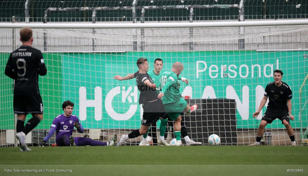 viertklassig, vierthöchste Spielklasse, Voetbal, Teamsport, Sport, Soccer, Saison 2024 2025, Männer, Mannschaftssport, Fürth, Le Football, Herren, Germany, GER, Fußball, Futbol, Fussball, Fotball, Viertklassigkeit, Vierte Liga, Deutschland, DFB, DEU, SportparkRonhof I Thomas Sommer, Calcio, Regionalliga, Regionalliga Bayern, 2024/25, 01.03.2025, 23. Spieltag - Bild-ID: 1003893